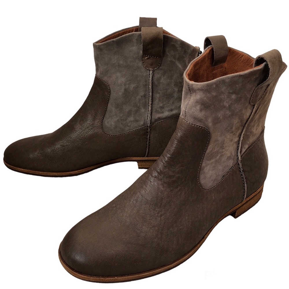 Kork-Ease Brown Ankle Boots